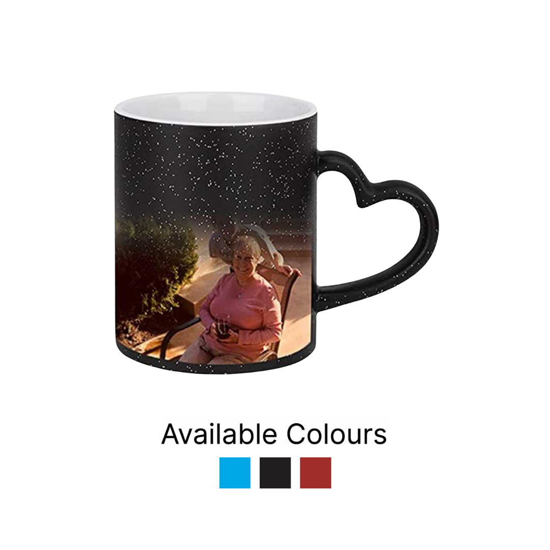 Magic Heart Handle Mug Size 11oz